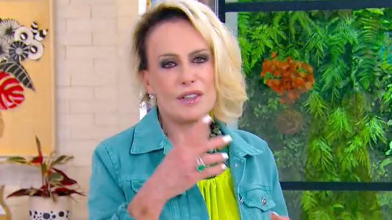 Ana Maria Braga se irrita com repórter no ‘Mais Você e quase solta palavrão: “Larga a mão”