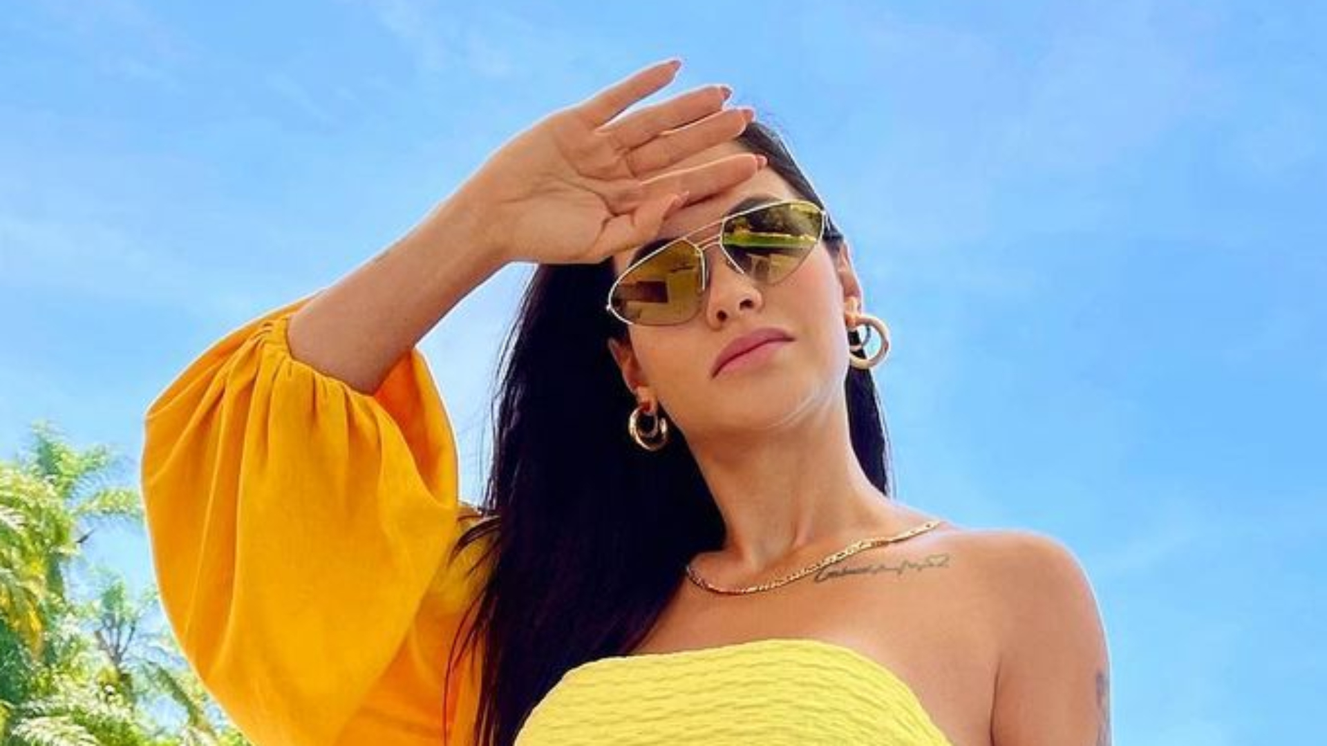 Andressa Suita ostenta corpinho de mocinha em clique de biquíni: “Monumento”