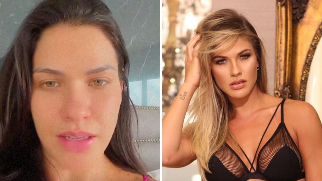Andressa Suita mostra corpo trincado antes de ser mãe: “A culpa é minha”