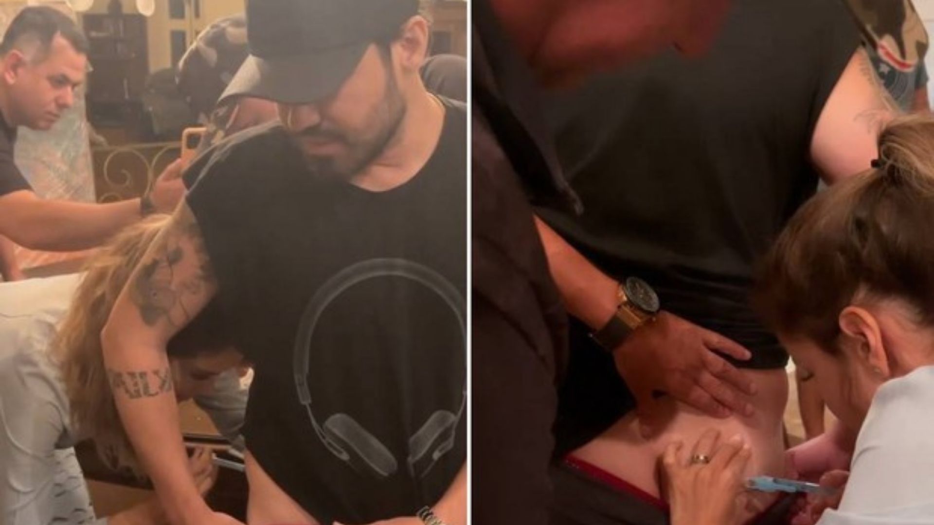 O que rolou? Esposa de Sorocaba aplica injeção no bumbum de Fernando Zor