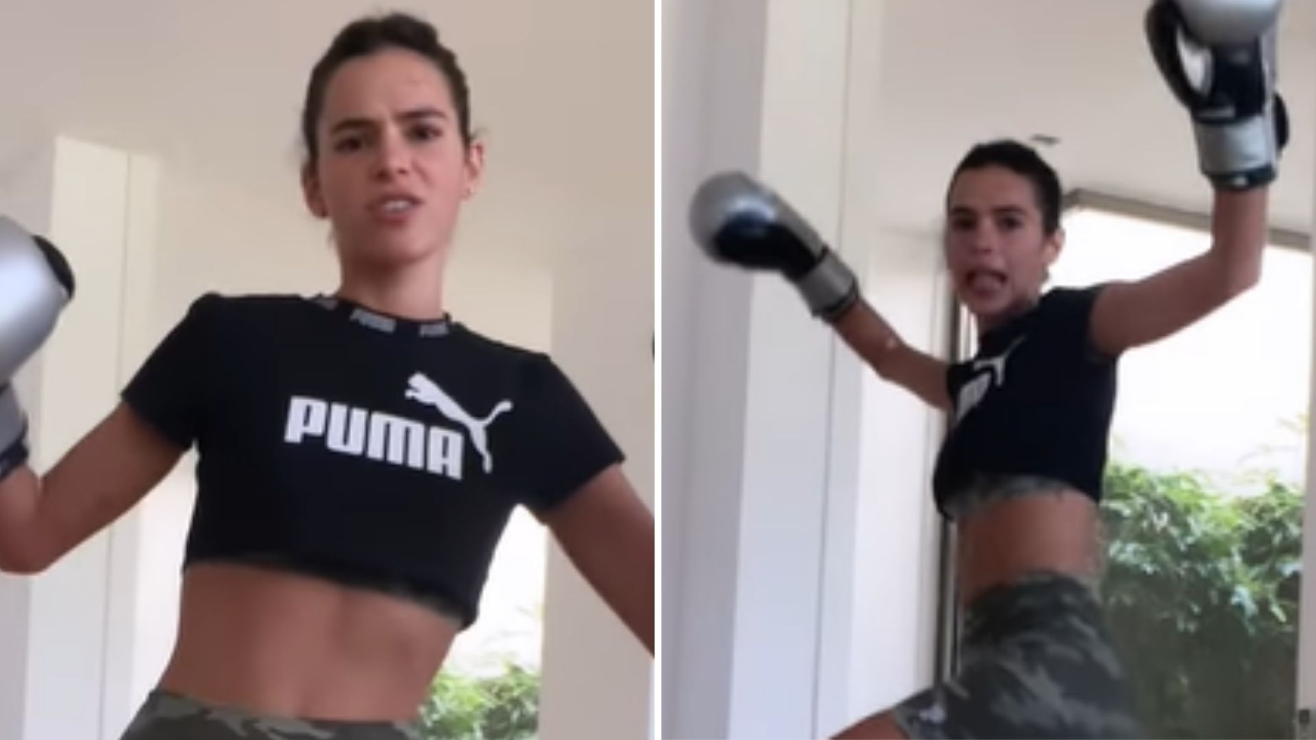 Bruna Marquezine entrega tudo de si e rebola muito em treino de boxe: “Atacada”