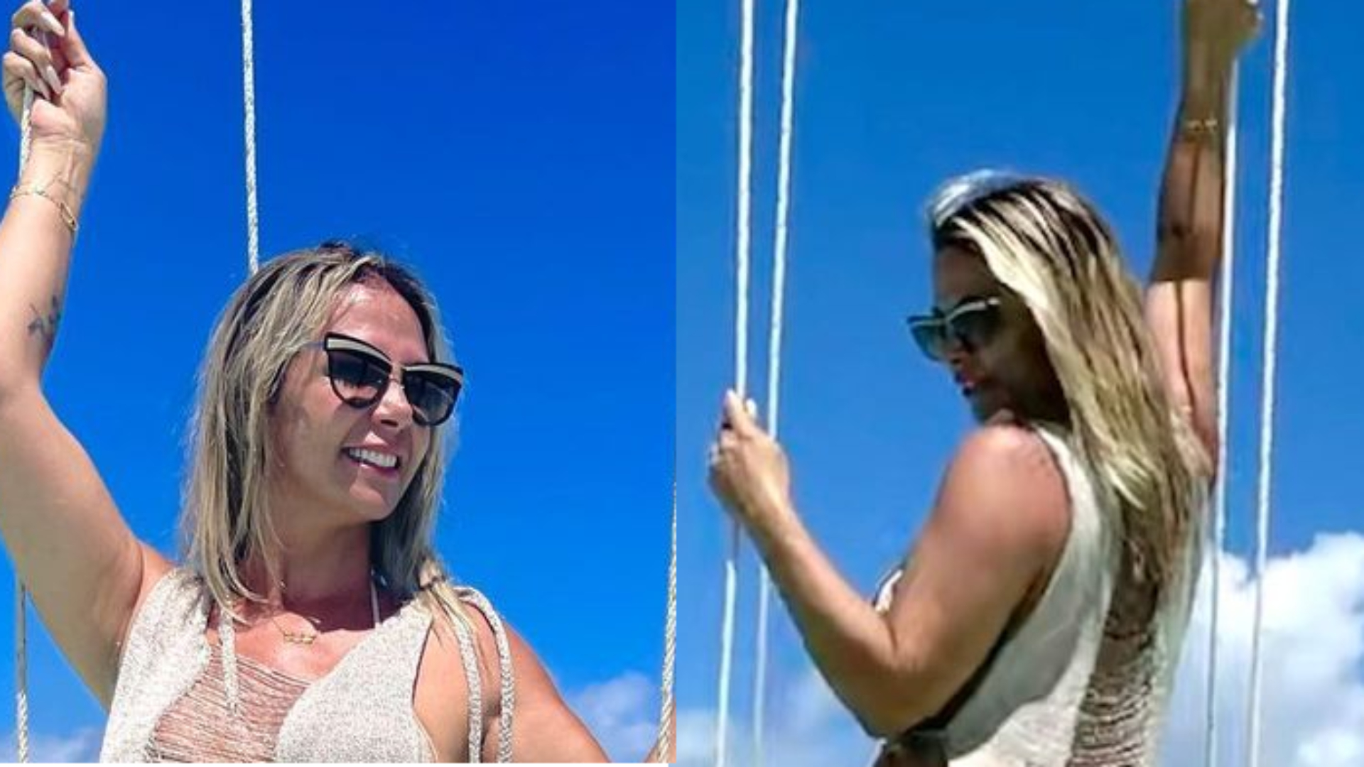 Carla Perez estampa bumbum poderoso aos 44 anos em look transparente: “Deusa”