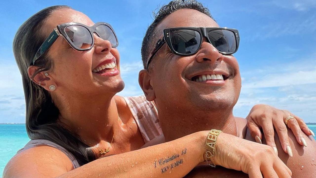 Nas Maldivas, Carla Perez e Xanddy se hospedam em resort com diárias de até R$ 36 mil