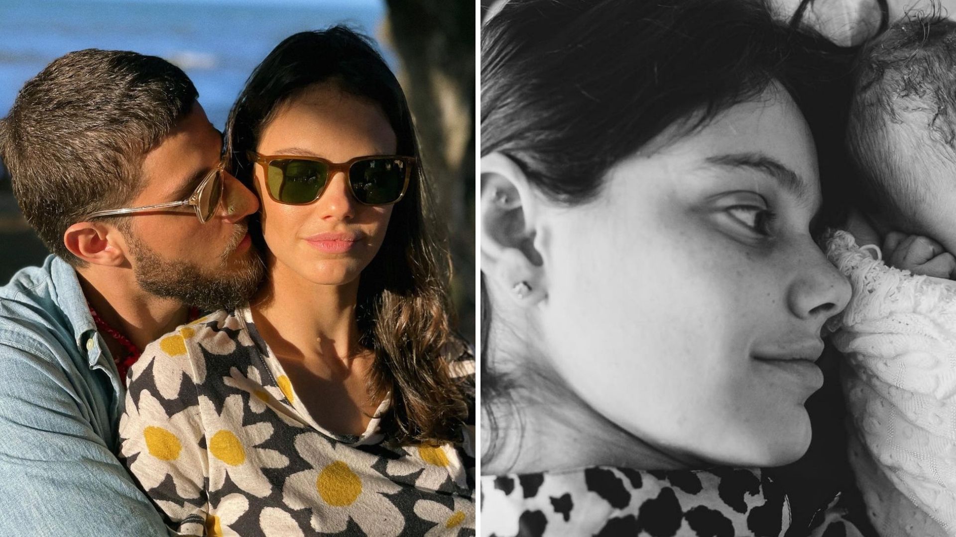 Após a chegada do filho, Chay Suede se declara para Laura Neiva: “Amo loucamente”