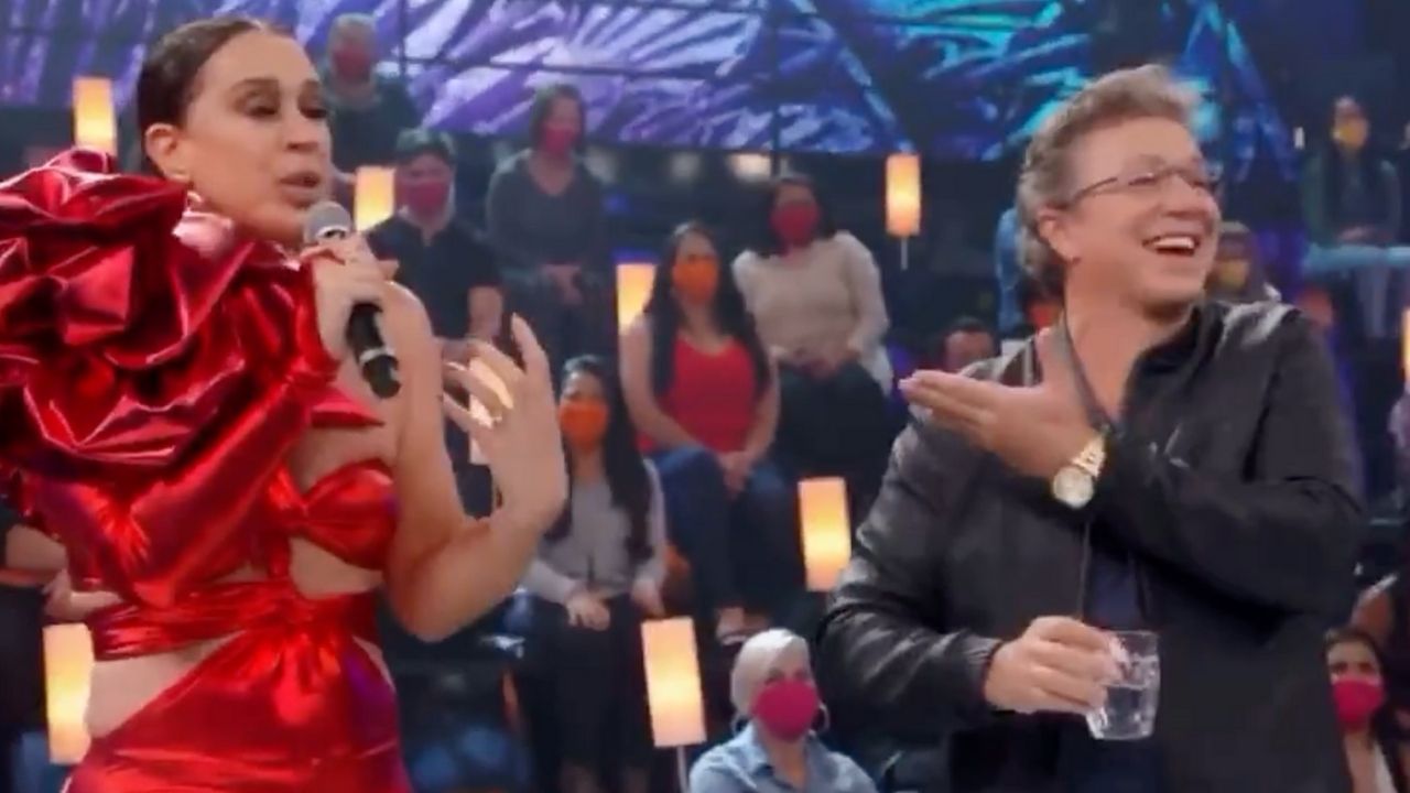 Claudia Raia se irrita e protagoniza climão com Boninho: “Não me interrompa”