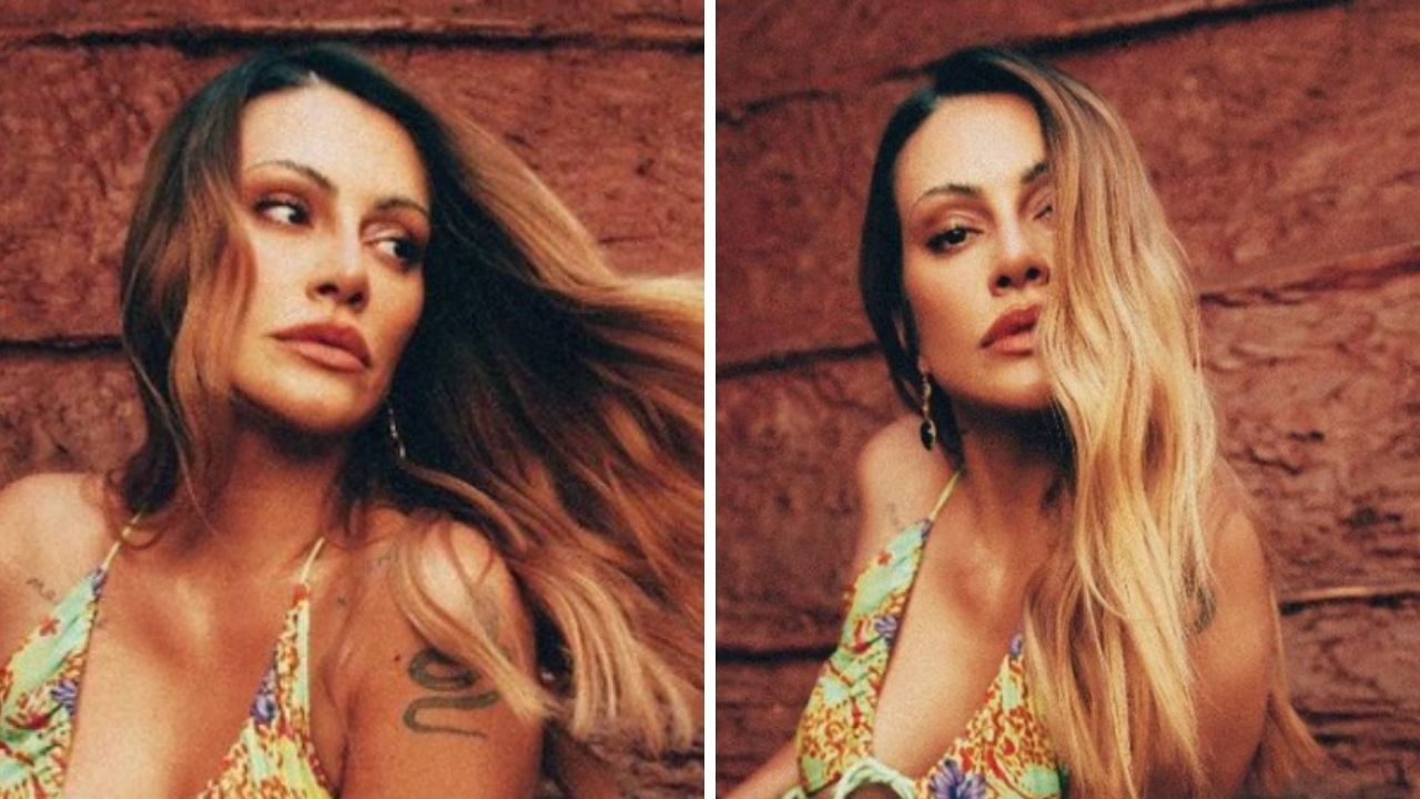 Aos 39 anos, Cleo dispensa sutiã e capricha no decote com vestidinho: “Misericórdia”