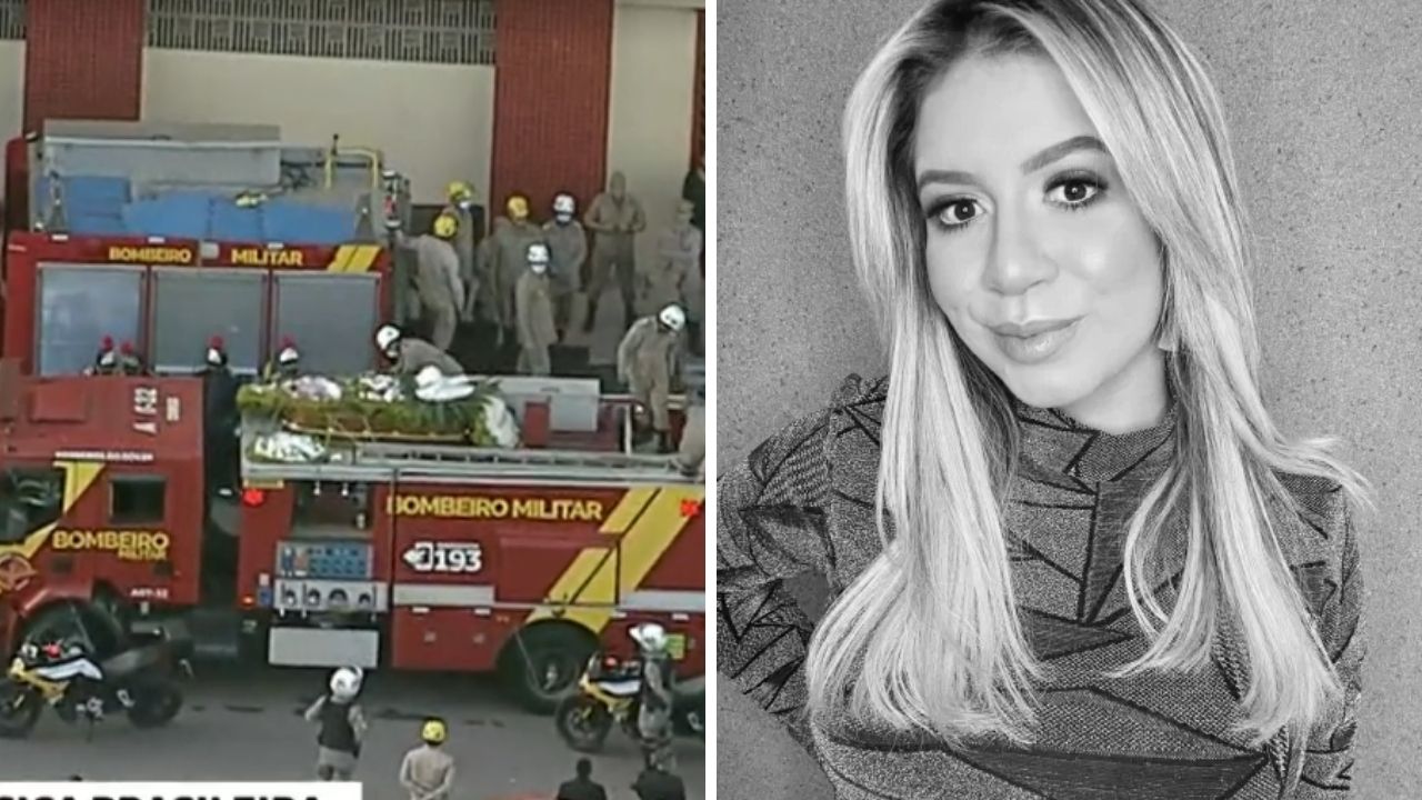 Amigos e parentes de Marília Mendonça deixam velório e seguem em direção ao cemitério