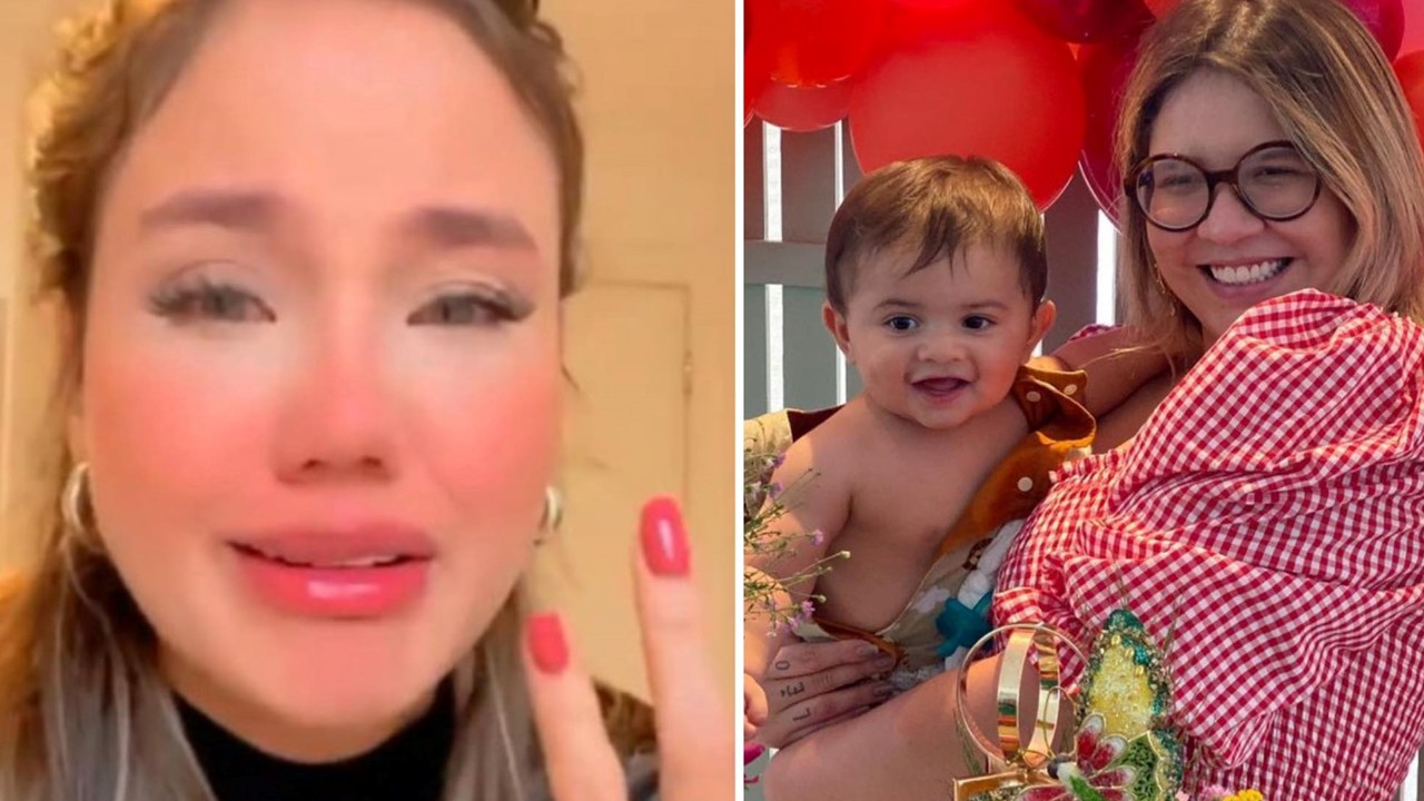 Aos prantos, esposa de Sorocaba se preocupa com filho de Marília Mendonça: “É só um bebezinho”