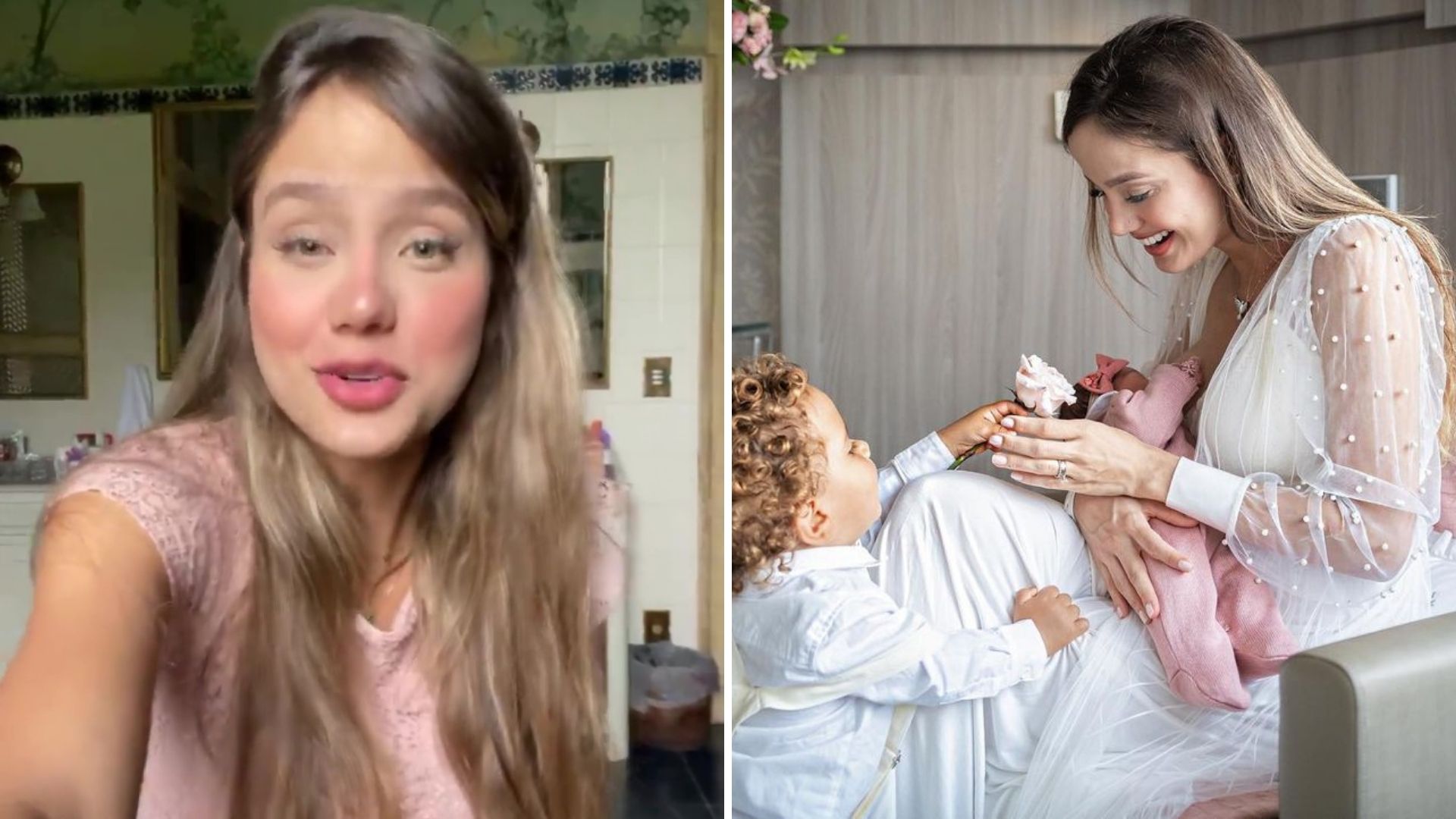 Esposa do Sorocaba desabafa sobre ser mãe de dois: “Não quero romantizar”