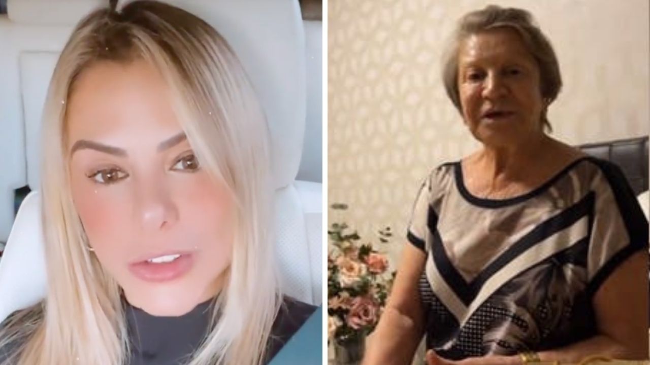 Esposa de Leonardo leva dura da mãe em vídeo: “Não tô gostando”
