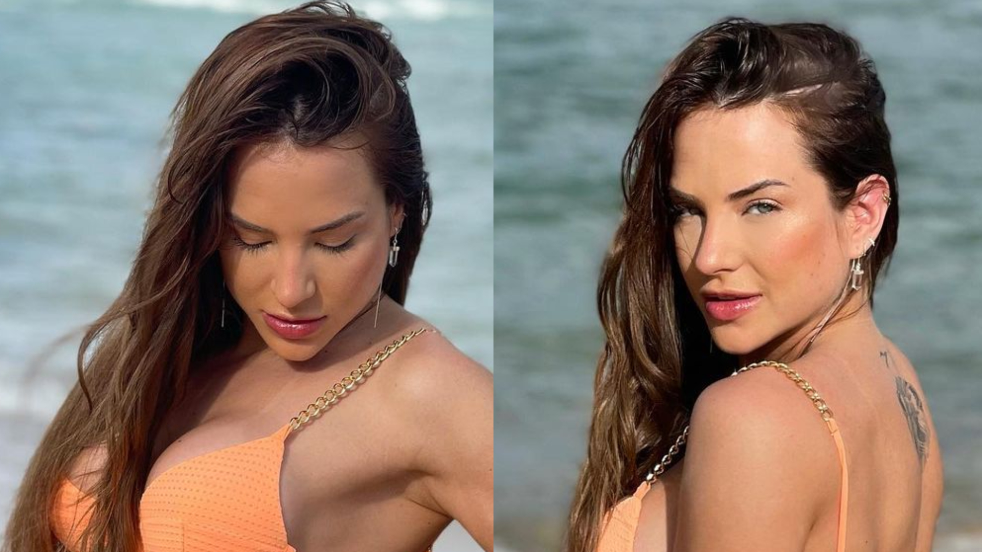 Ex-BBB Gabi Martins sobe o biquíni e mostra tatuagens estratégicas no bumbum