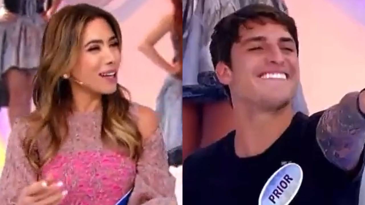 Ex-BBB Felipe Prior pede beijo e deixa Patrícia Abravanel sem graça: “Sou uma mulher casada”