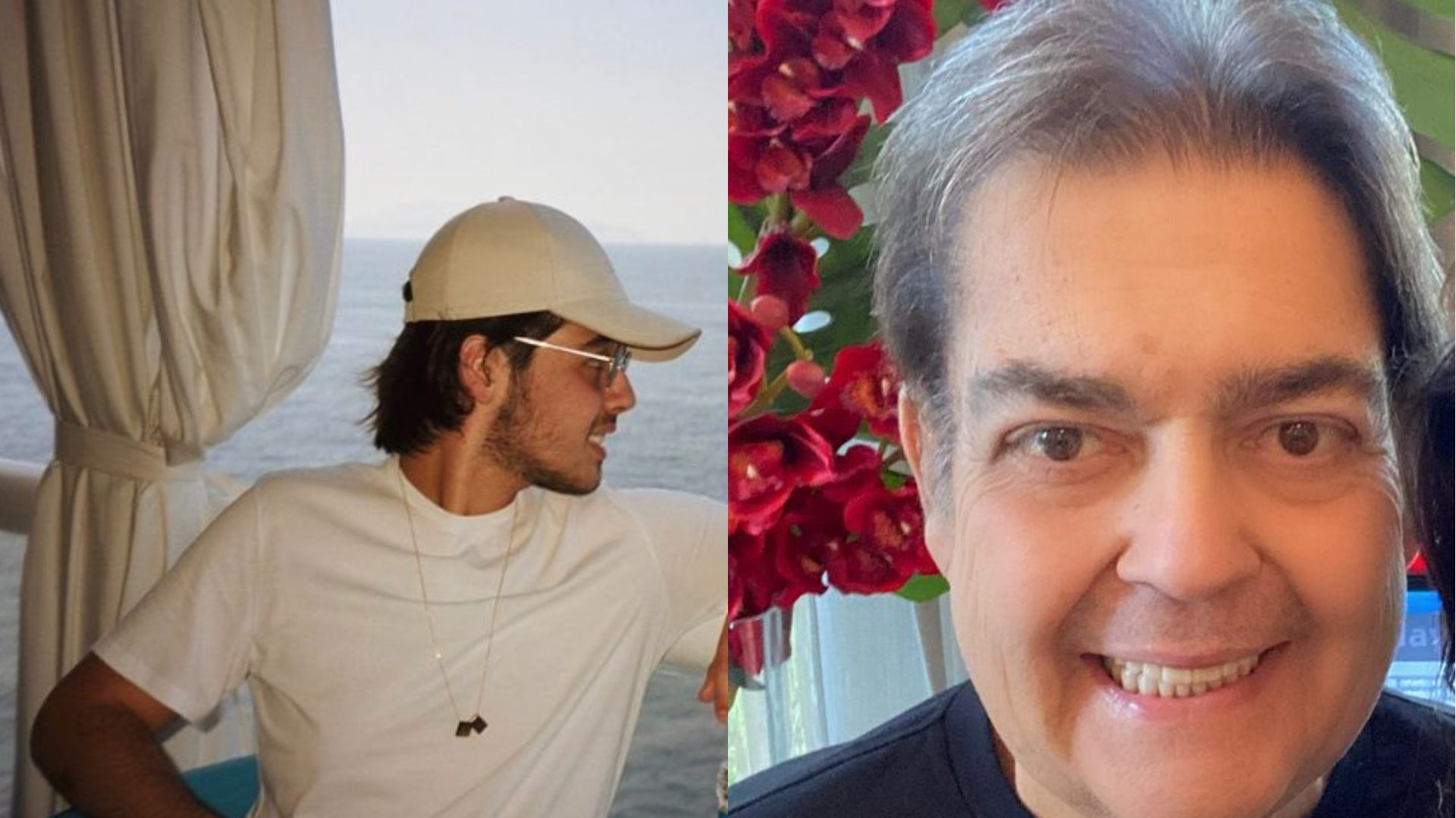 Filho de Faustão resgata clique raríssimo no colo do pai e famosos se derretem: “Lindos”