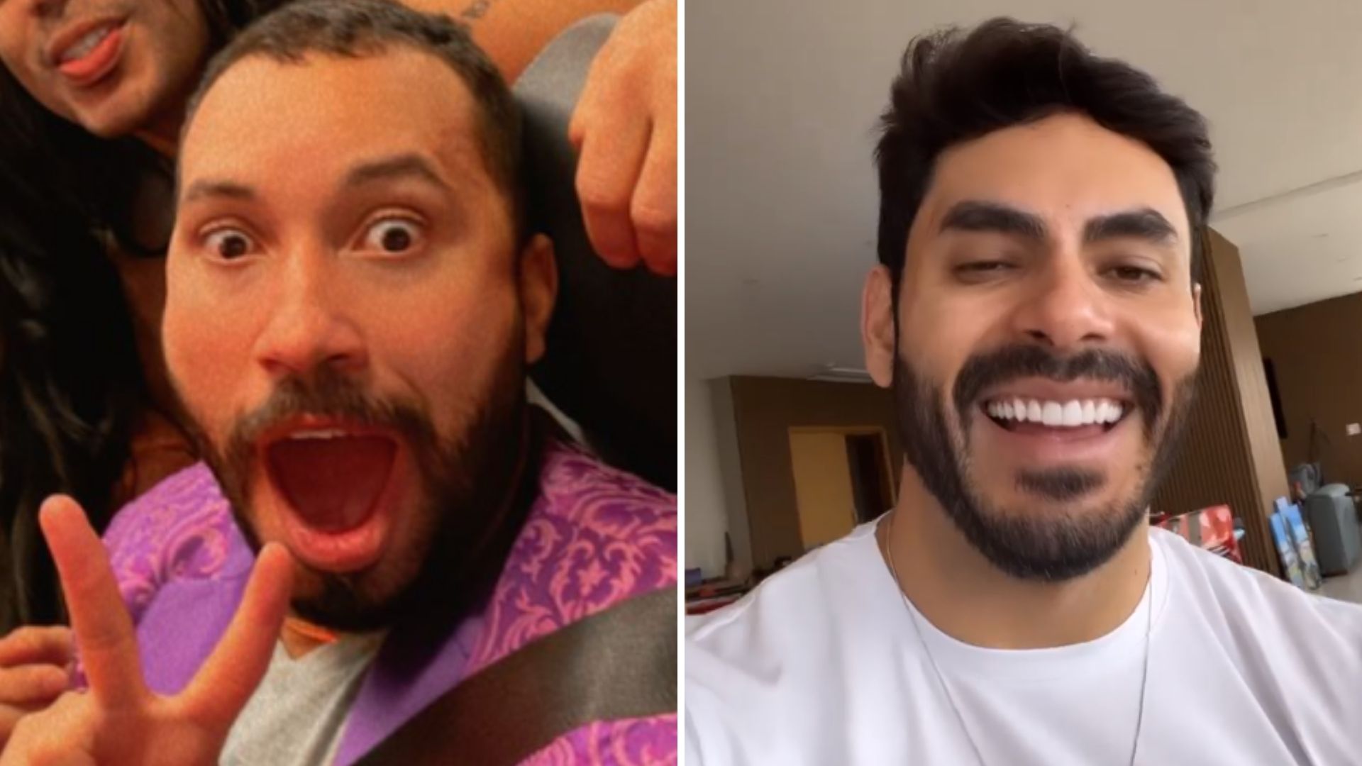 Ex-BBB Gil do Vigor provoca Rodolffo após ver nude do sertanejo: “Tô analisando”