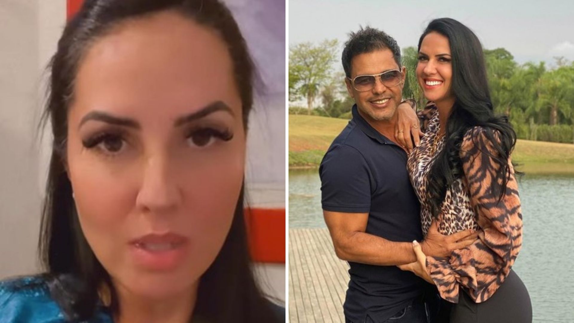 “Vou responder a verdade”, diz noiva sobre ser bancada por Zezé di Camargo