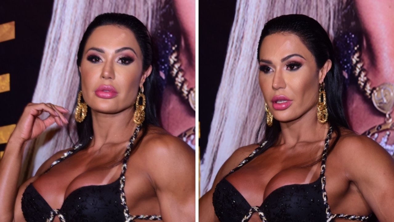 Gracyanne Barbosa ofusca aniversariante e vai à festa com look extravagante: “Mostrou tudo”