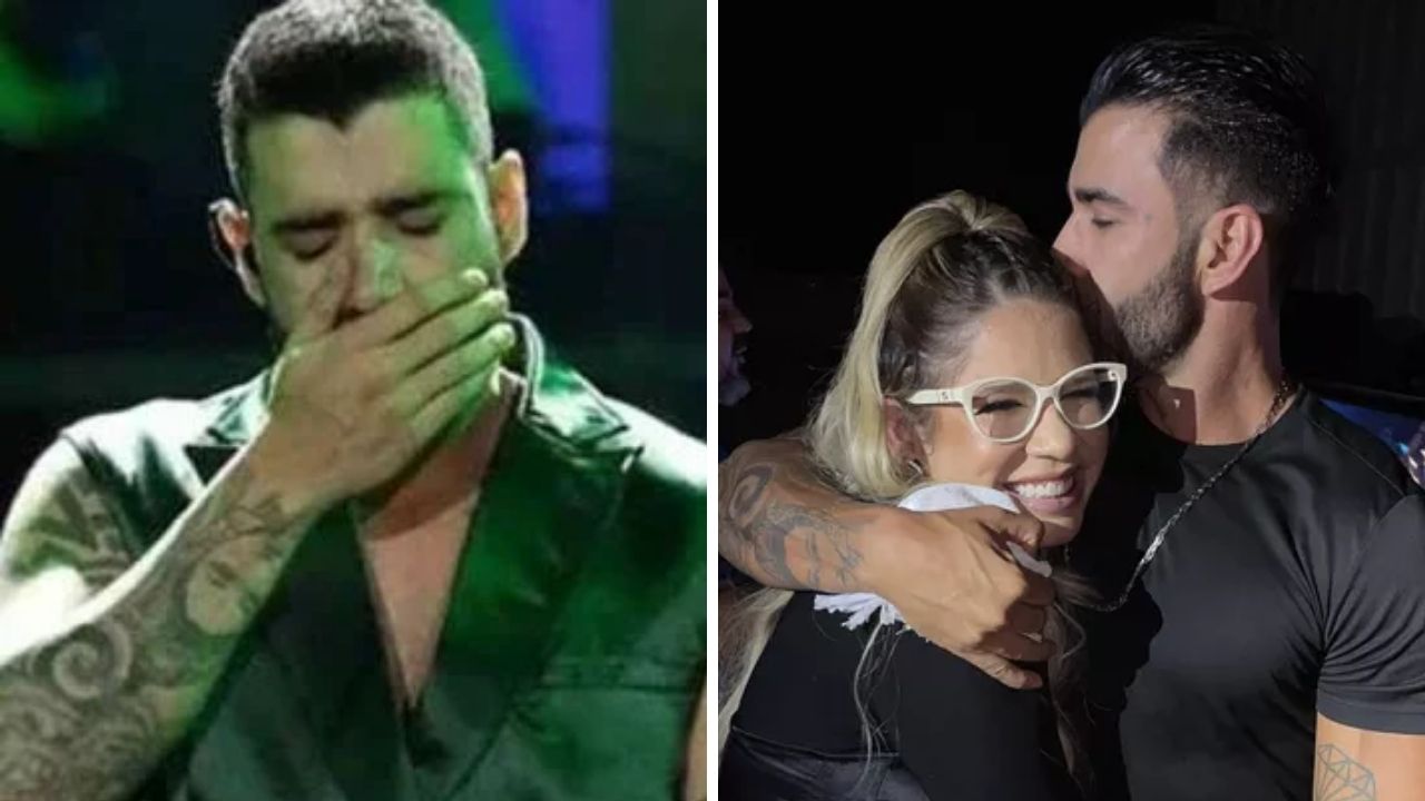 Ônibus de Gusttavo Lima chega ao local do velório de Marília Mendonça para prestar última homenagem