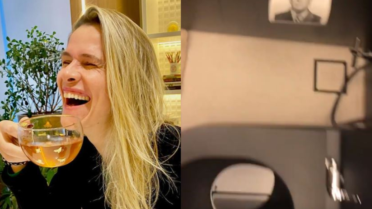 Ingrid Guimarães mostra papel higiênico com foto de presidente e divide opiniões: “Polêmica!”
