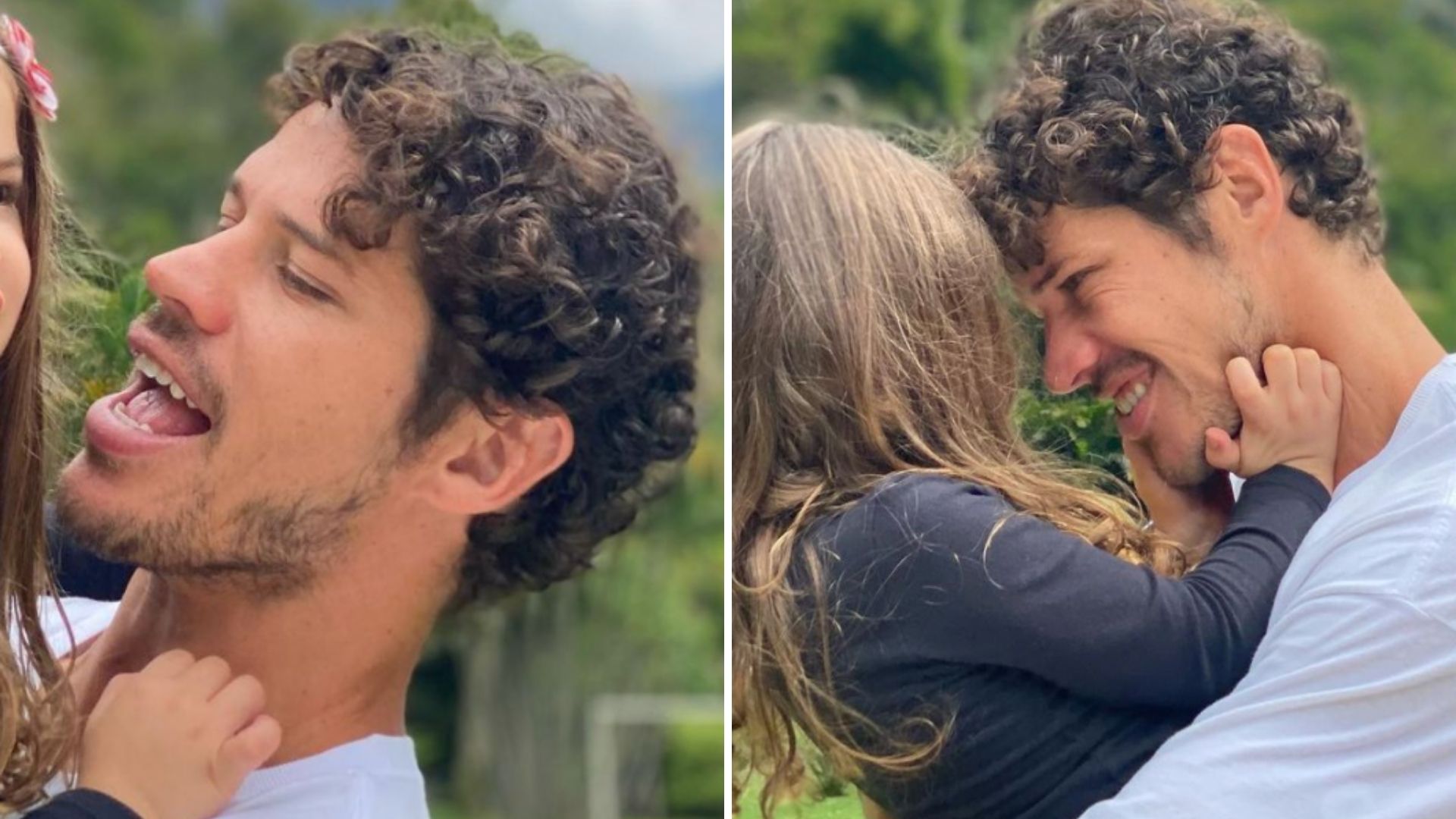 José Loreto posa com a filha e semelhança impressiona: “É seu xerox”