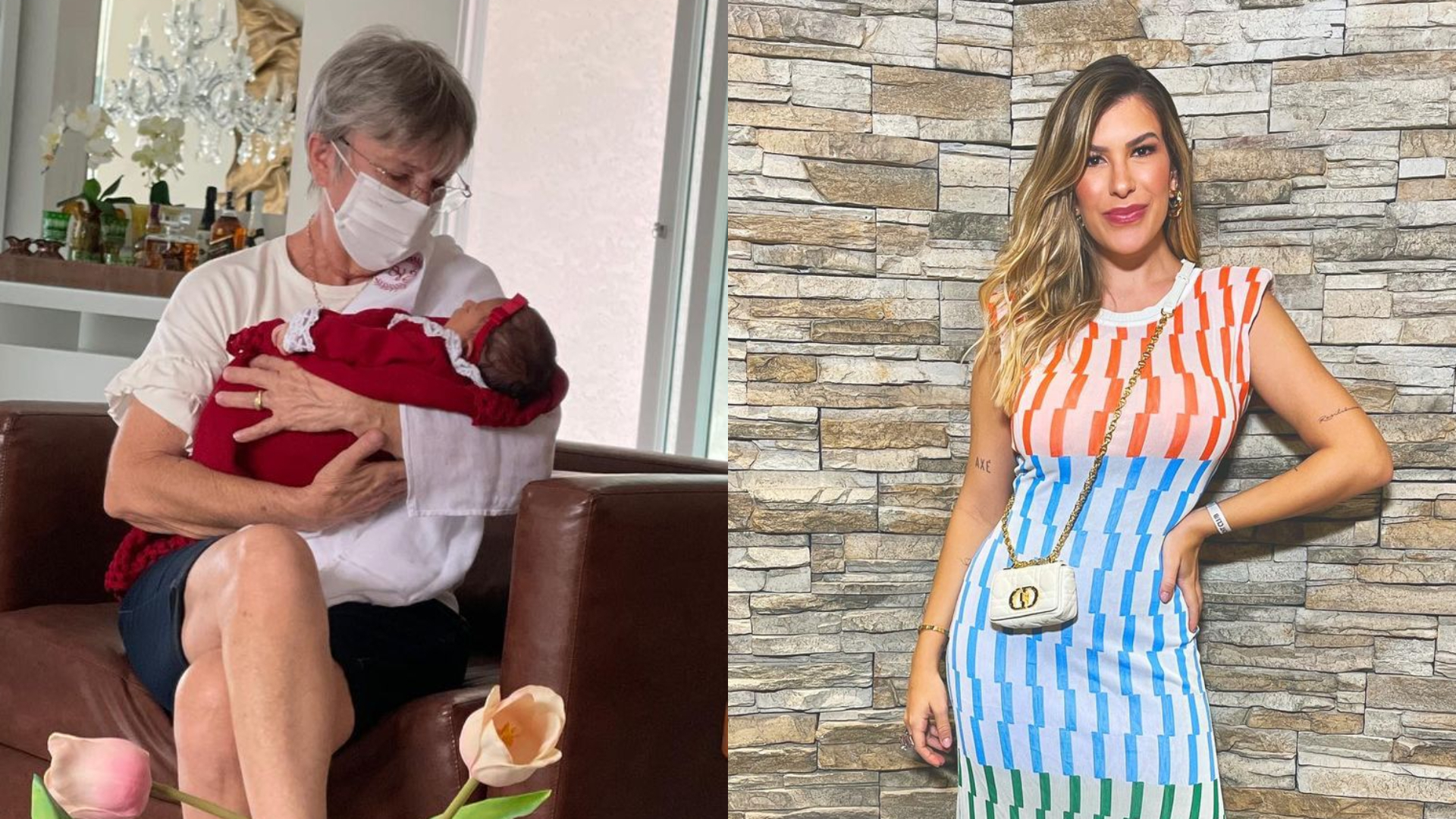 Lore Improta se emociona ao falar sobre cuidado da mãe com a herdeira: “Potência”