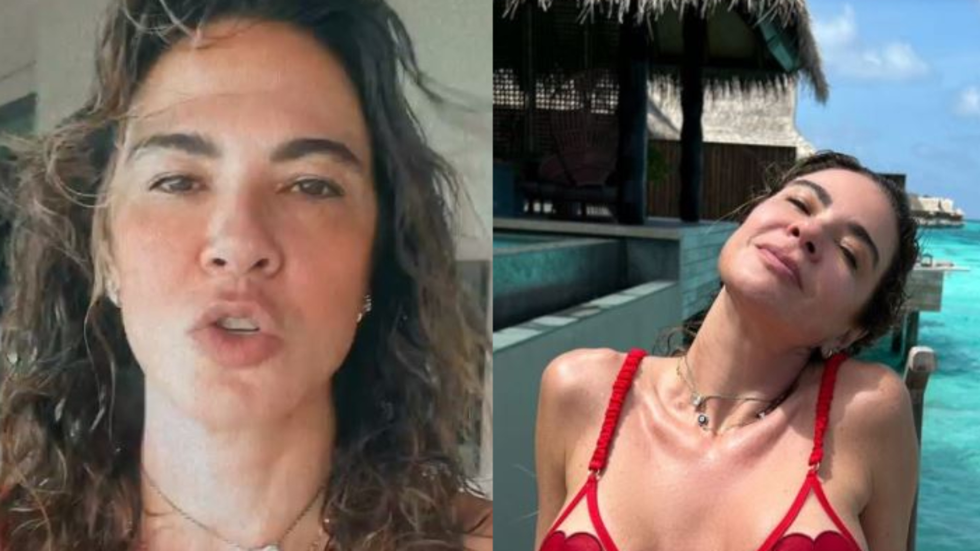 Luciana Gimenez escolhe biquíni inusitado e abdômen trincado choca fãs: “Sonho”