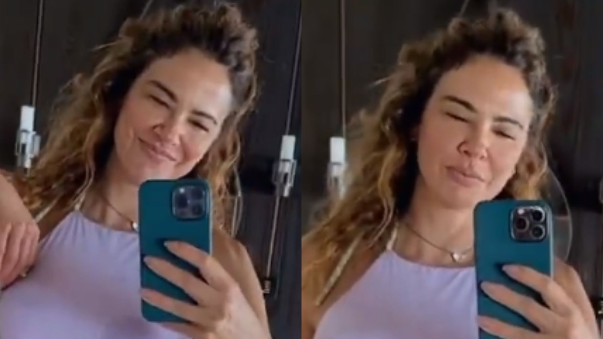 Luciana Gimenez desamarra o maiô e mostra virilha bronzeada: “Duas cores”