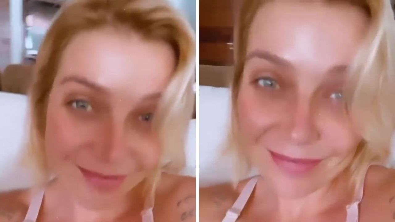 Luiza Possi mostra momento encantador com o caçula no colo: “A paz invadiu meu coração”