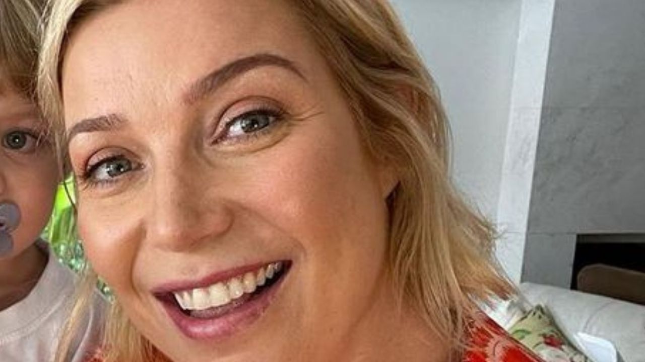 Luiza Possi se empolga ao receber visita especial da amiga Ticiane Pinheiro “Venha sempre”