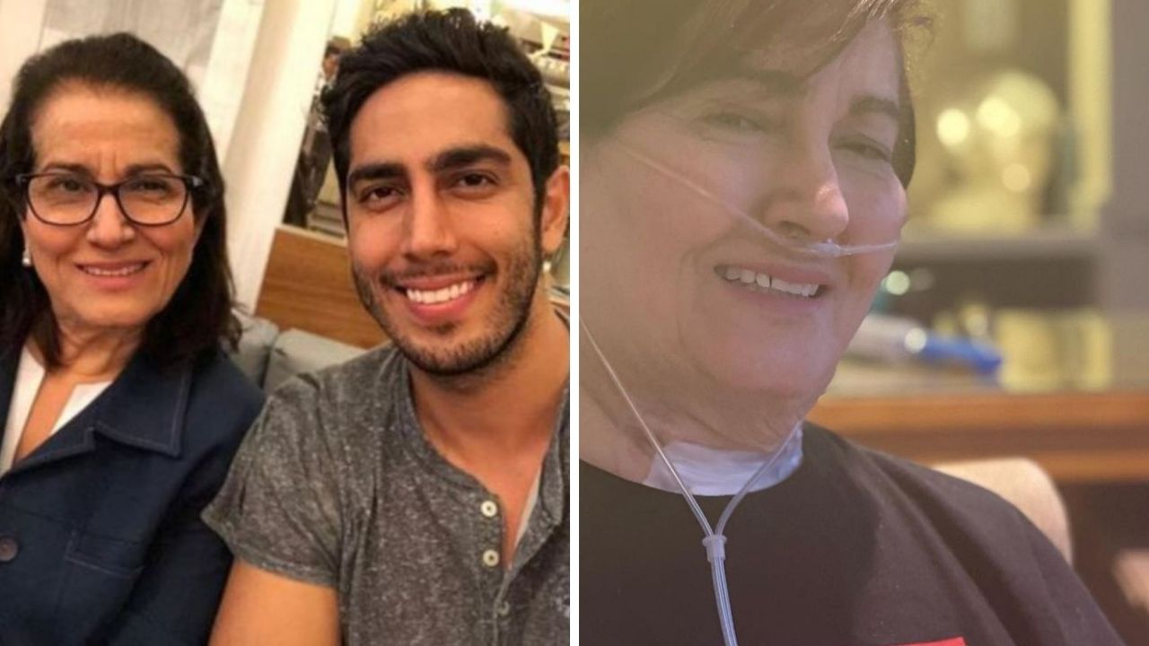 Mãe de Jonathan Nemer tem forte sequela da Covid-19 e precisa cortar o cabelo: “Caiu muito”