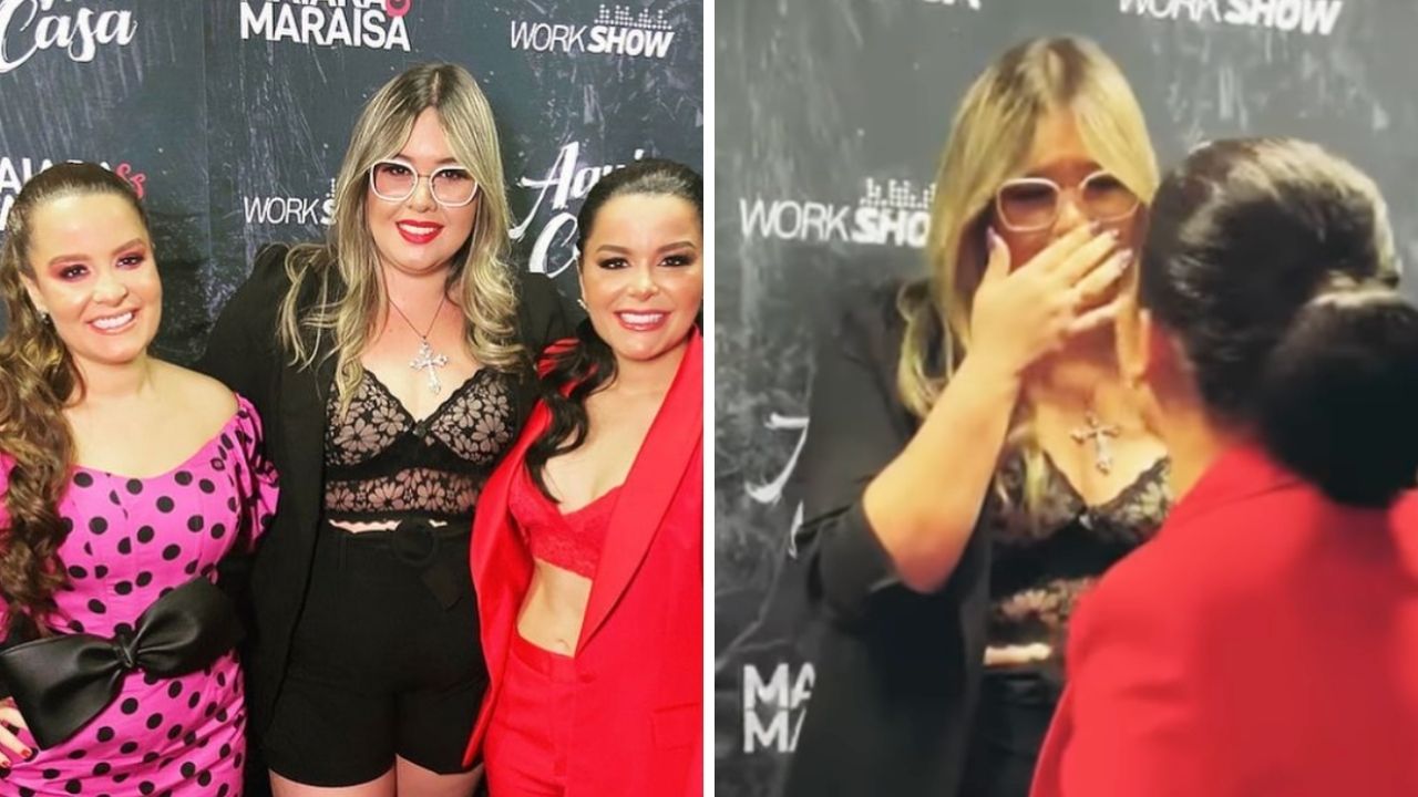 Maiara se choca ao encontrar fã que é a cara de Marília Mendonça: “Arrepiei”