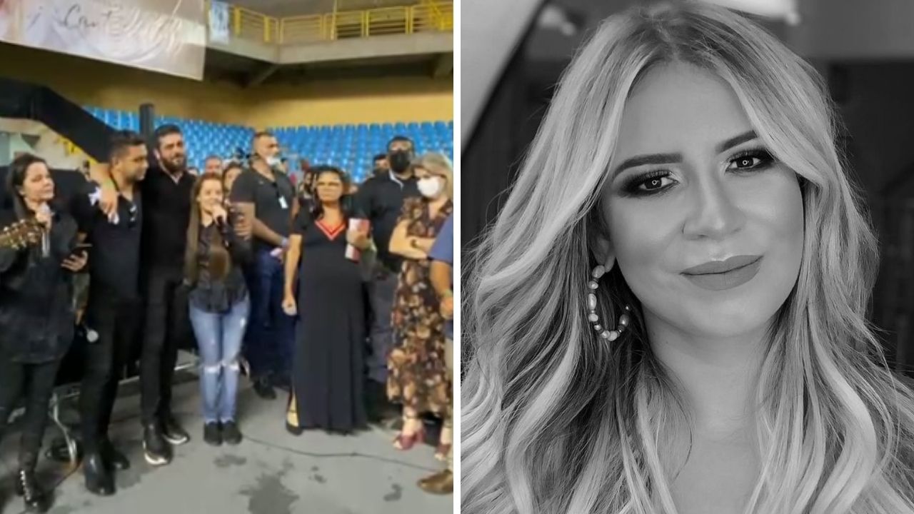 Maiara e Maraísa e Henrique e Juliano cantam no velório de Marília Mendonça: “Anjo”
