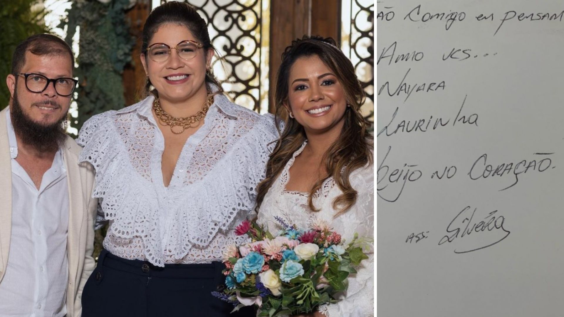 Viúva do tio de Marília Mendonça mostra bilhete deixado pelo marido: “Para sempre”