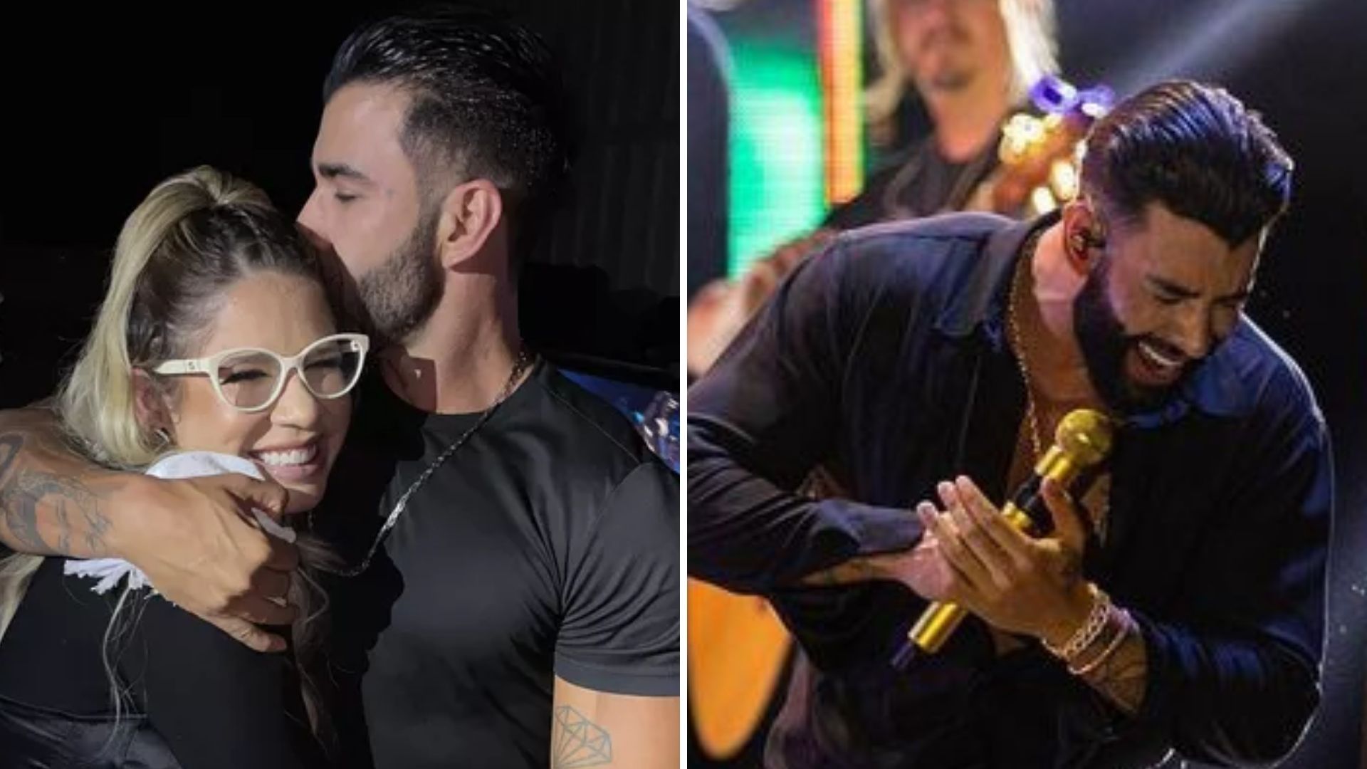 Gusttavo Lima não segura emoção em show ao homenagear Marília Mendonça