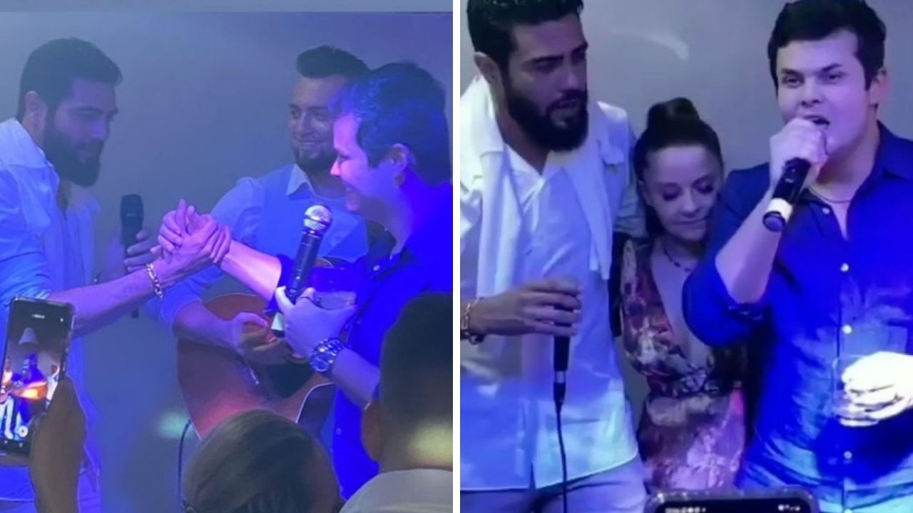 Matheus e Kauan fazem as pazes com Henrique e Juliano:  “O tempo ensina”