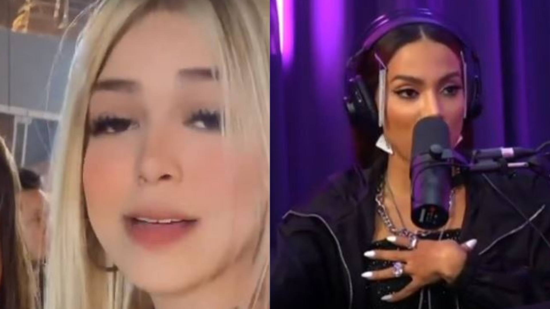 MC Melody volta a atacar Anitta após polêmica: “Não fica inventando coisa”