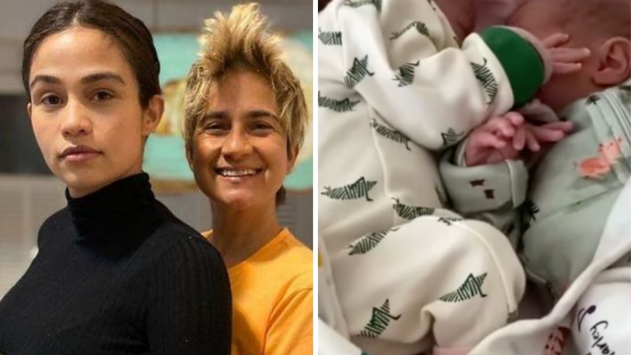 Gêmeas de Nanda Costa e Lan Lahn protagonizam momento feliz em vídeo: “Duas anjinhas”