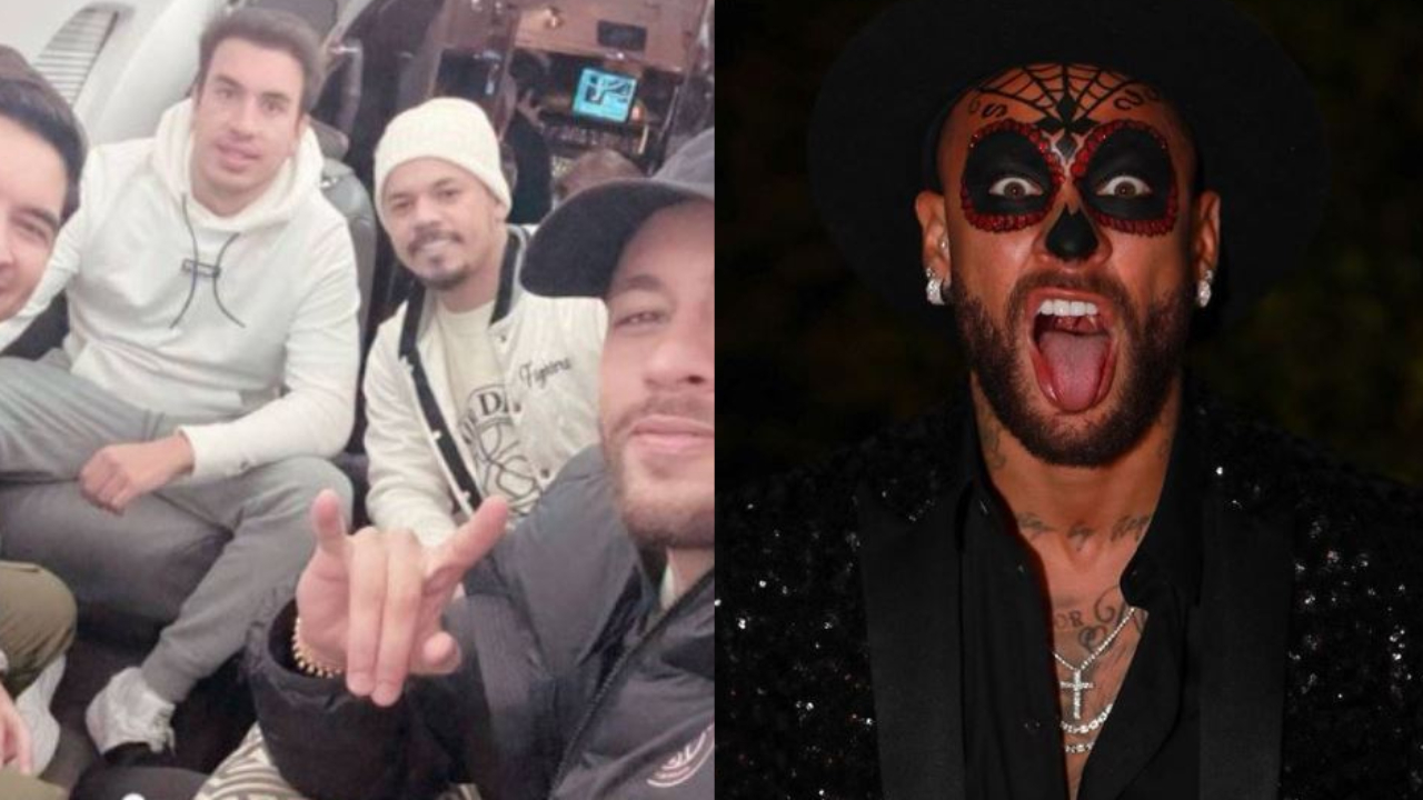 Neymar Jr. retorna ao Brasil e organiza festão badalado no litoral paulista: “Neylloween”