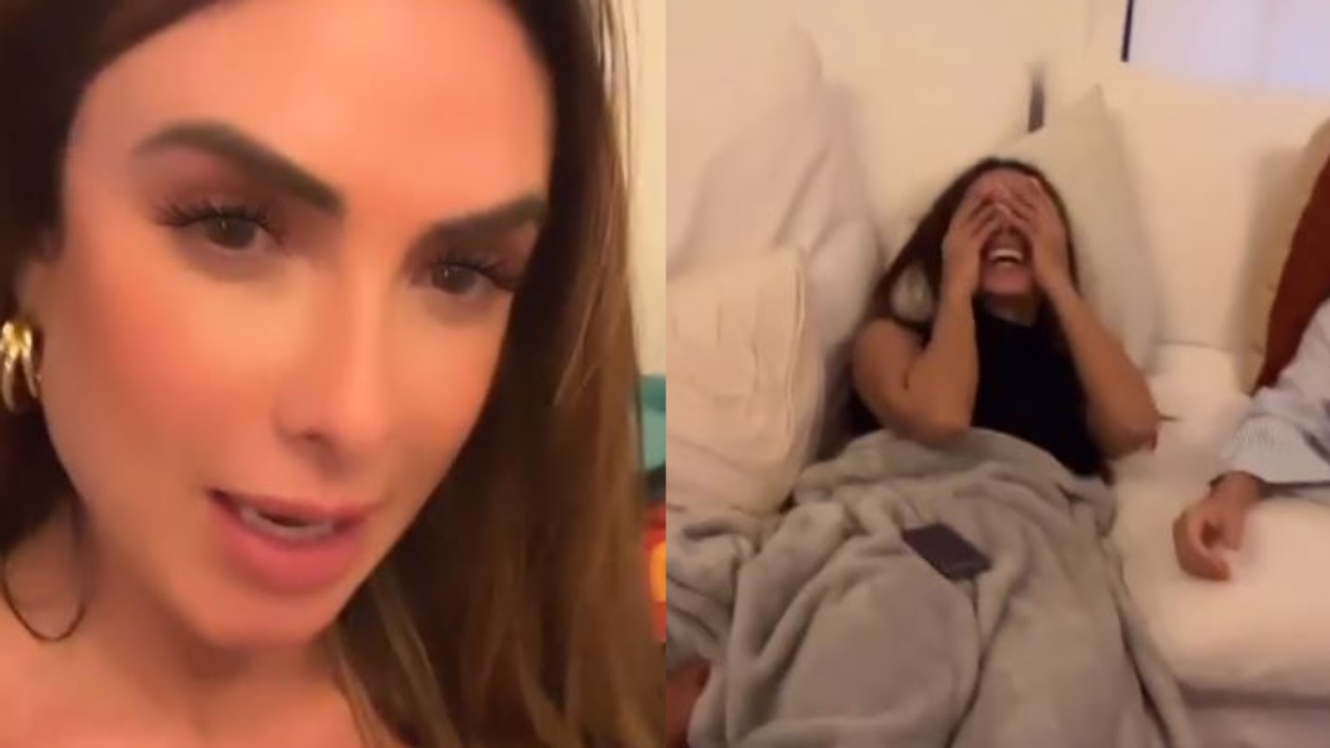 Nicole Bahls visita Anitta nos EUA e leva presentes inusitados: “Até lubrificante”
