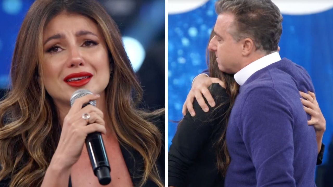Paula Fernandes é consolada por Huck ao homenagear Marília Mendonça: “Como se eu tivesse caído junto”