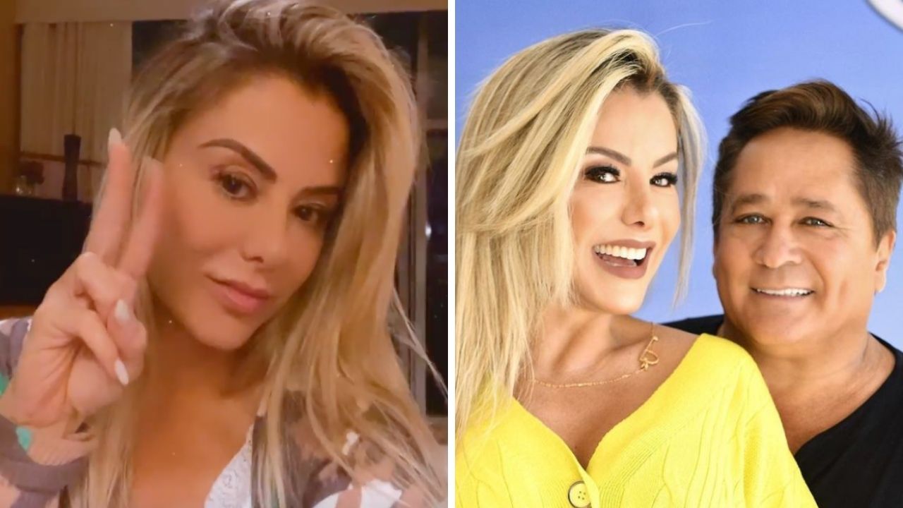 Esposa de Leonardo reage após fã perguntar se ela é traída: “Não me conte”
