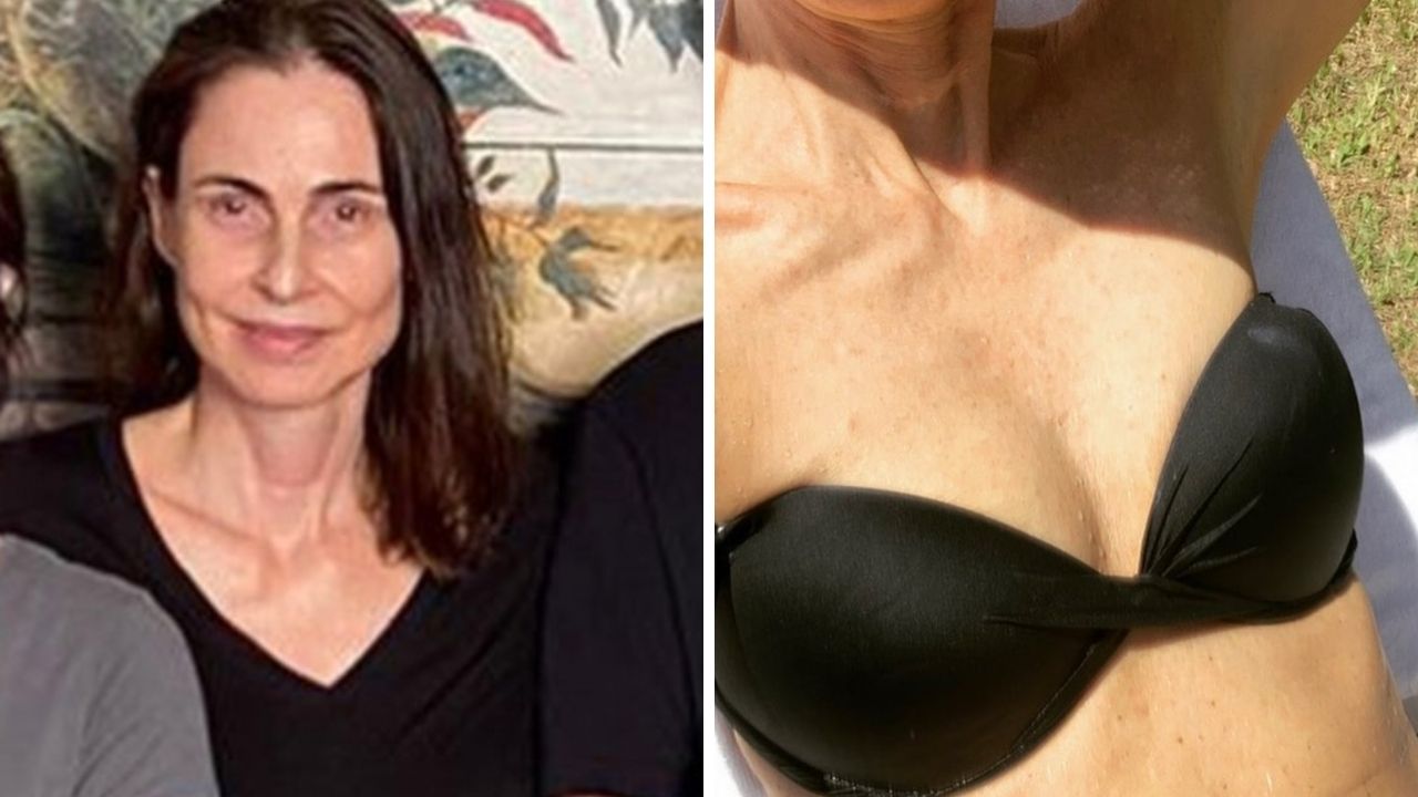 Aos 63 anos, Silvia Pfeifer reúne os filhos e publica clique raro de biquíni: “Tirando o mofo”