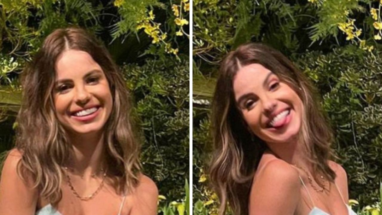 Sthefany Brito surge deslumbrante ao ir a casamento com vestido alugado: “Olhei e gostei”