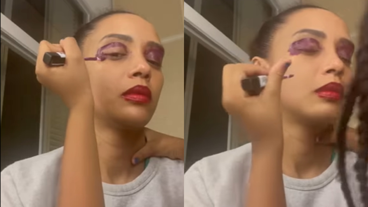Sempre discreta, Taís Araújo encanta ao surgir sendo maquiada pela filha: “Super bonita”