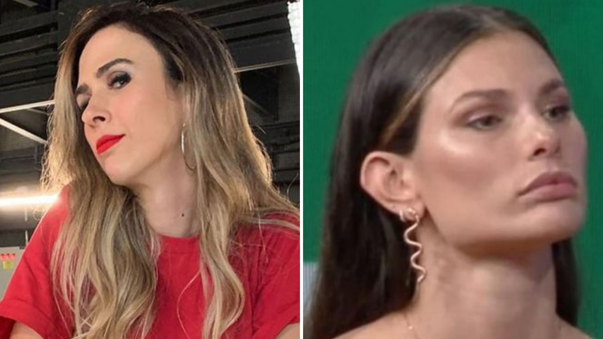 Tatá Werneck compra briga com fãs da Dayane Mello e é xingada: “Enlouqueceram”
