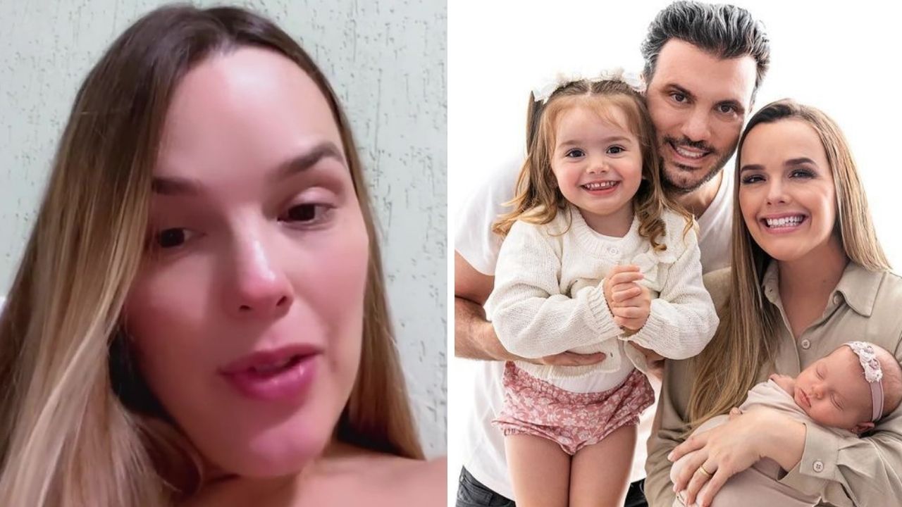 Mãe de duas, Thaeme responde se pretende levar as filhas aos shows: “É tenso para a criança”