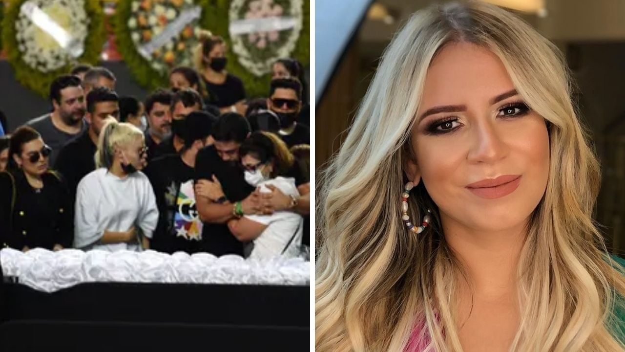 Famosos e familiares prestam últimas homenagens à Marília Mendonça no velório em Goiânia