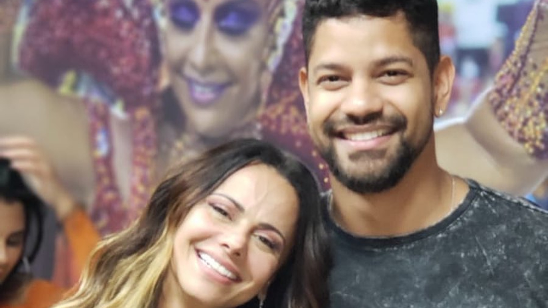 Viviane Araújo relembra primeiro beijo e exalta dois anos com marido: “Obrigada”