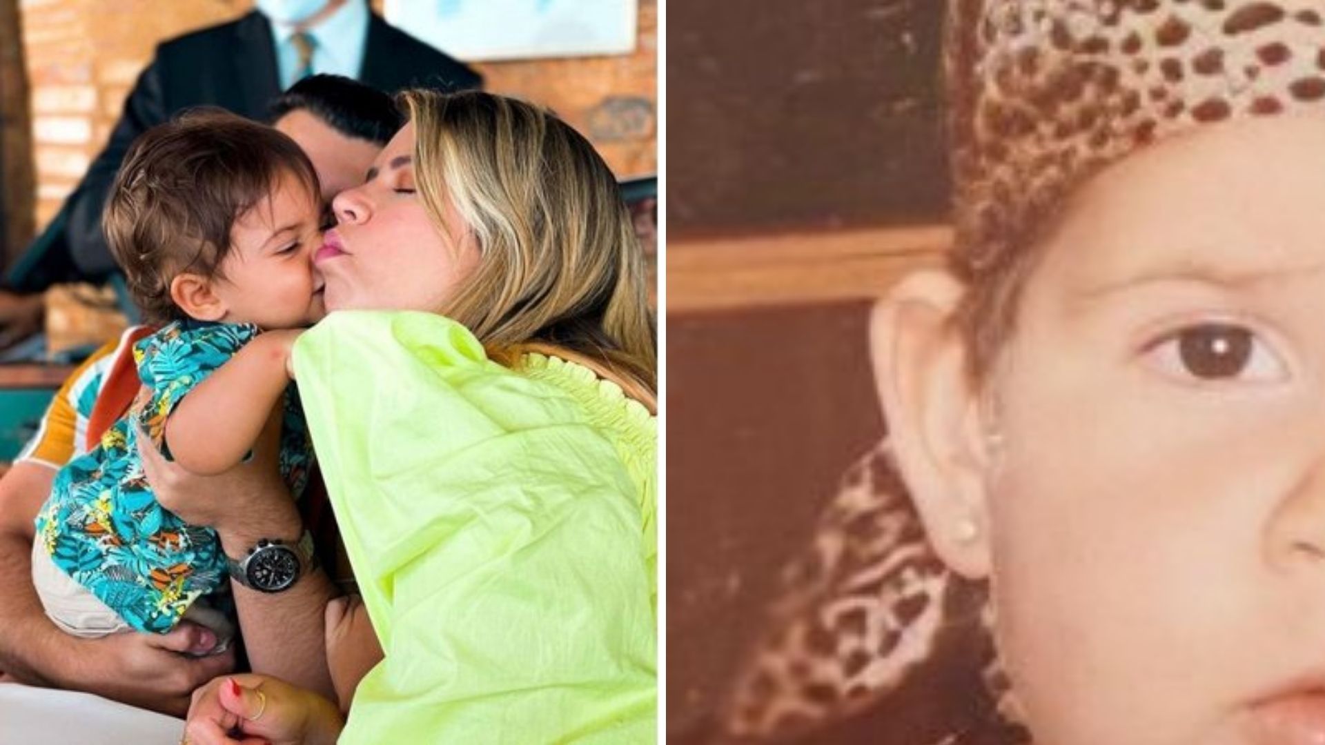 Web se arrepia ao comparar registro antigo de Marília Mendonça com o filho: “Igual”