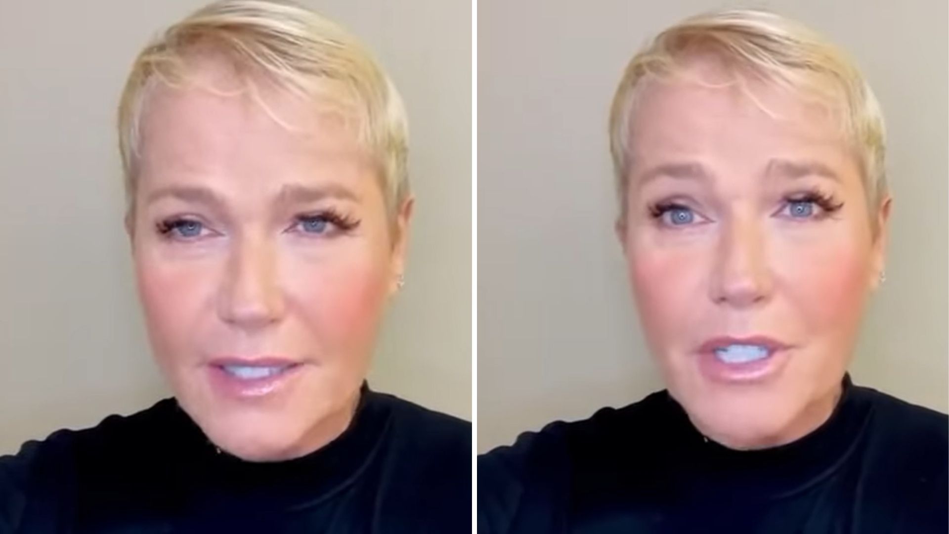Xuxa Meneghel nega ser 100% vegana após cometer gafe: “Meu trabalho não permite”