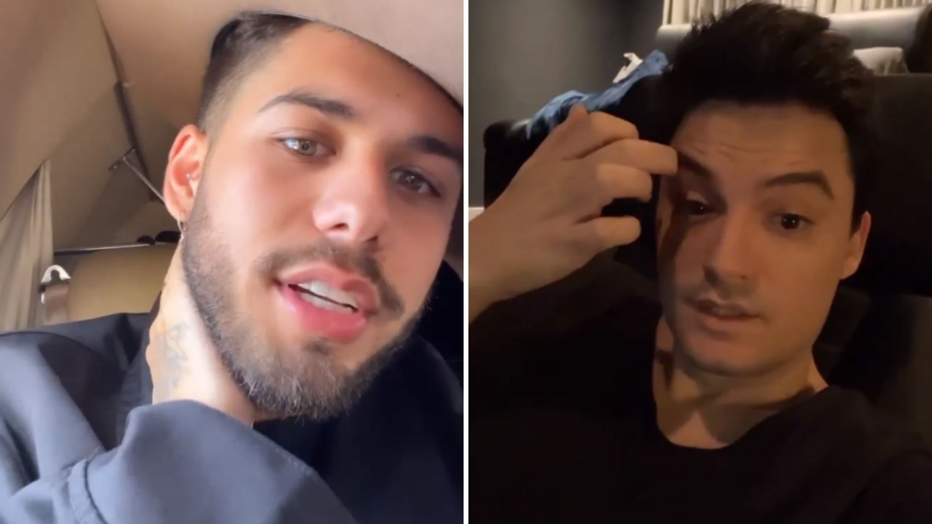 Zé Felipe chama Felipe Neto de ‘enjoado’ e youtuber não se segura: “Toma um dramin”
